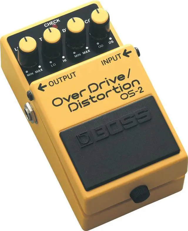 Alt view image 2 of 3 - OS-2 Gold Overdrive/Distortion Guitar Pedal