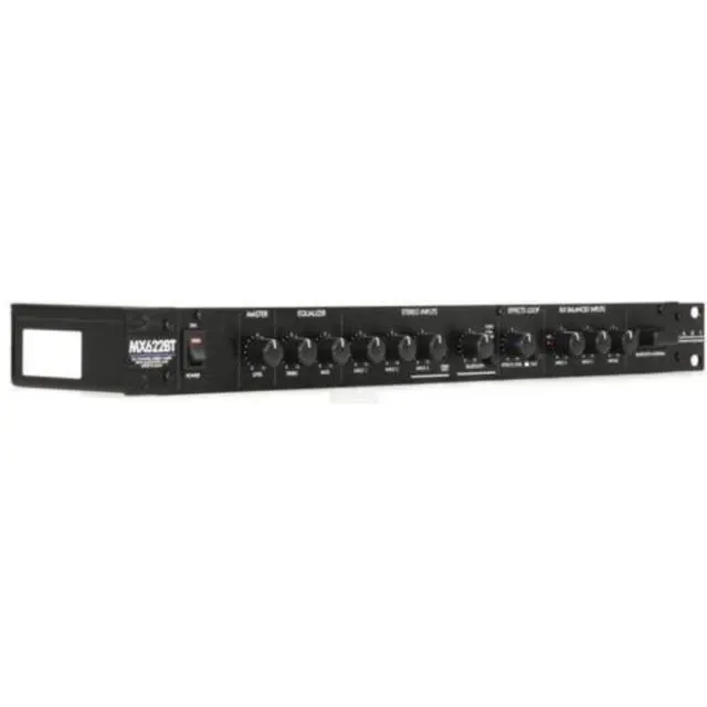 Alt view image 4 of 5 - MX622BT 6-channel Stereo Mixer with Bluetooth
