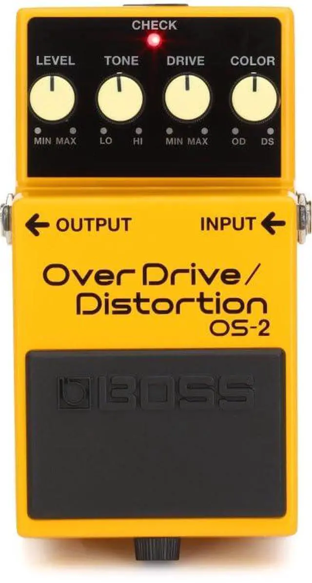 Alt view image 3 of 3 - OS-2 Gold Overdrive/Distortion Guitar Pedal