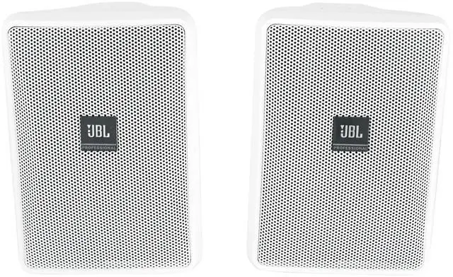 Main image of Control 23-1 3 Inches Ultra-Compact Indoor Outdoor Speakers - White, Pair
