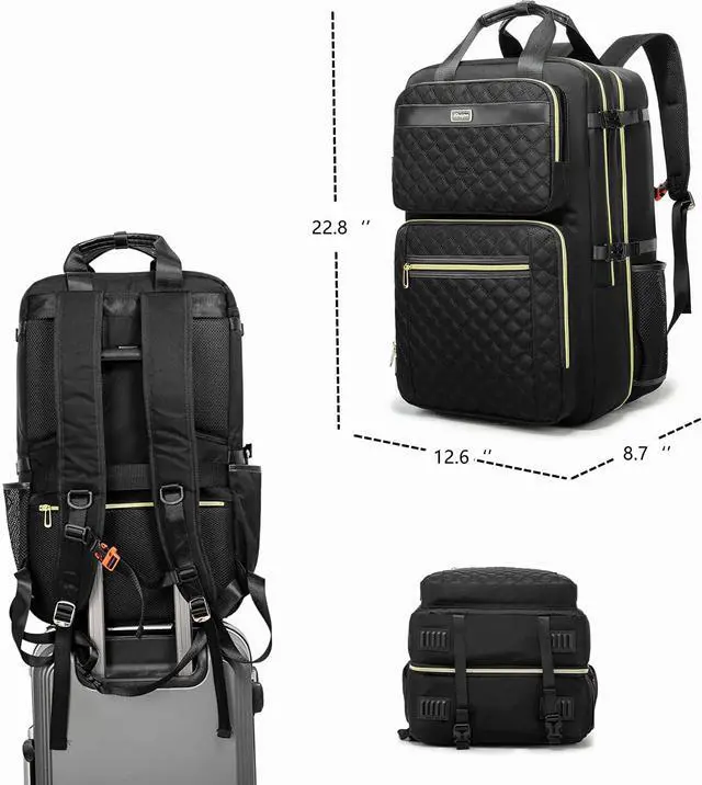 Alt view image 7 of 7 - DJ Backpack for Club Gigs, DJ Mixer Case Compatible with Pioneer DJ DDJ-REV1, DJ Controller, Novation Launchkey 37 Key Keyboard and More Equipment