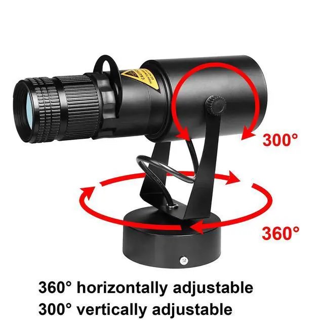 Alt view image 6 of 7 - 15W White LED Pin Spot Light for Stage DJ Disco Mirror Ball, Manual Focus | Adjustable Aperture