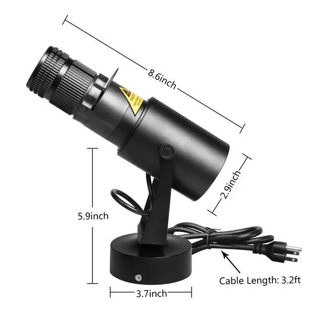 Alt view image 7 of 7 - 15W White LED Pin Spot Light for Stage DJ Disco Mirror Ball, Manual Focus | Adjustable Aperture