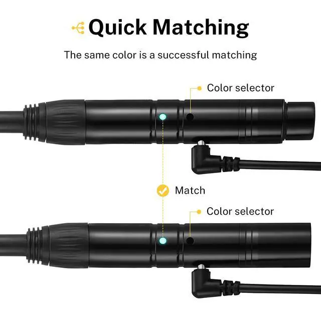 Alt view image 4 of 7 - Wireless DMX 8PCS Black Metal DMX512 wireless Dfi DJ 2.4G 7 Receivers & 1 Transmitter Lighting Control for LED Stage Disco Party Bar Lighting