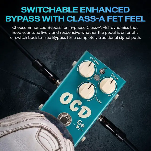 Alt view image 6 of 7 - Custom Shop OCD-Ge Germanium Obsessive Compulsive Drive Pedal