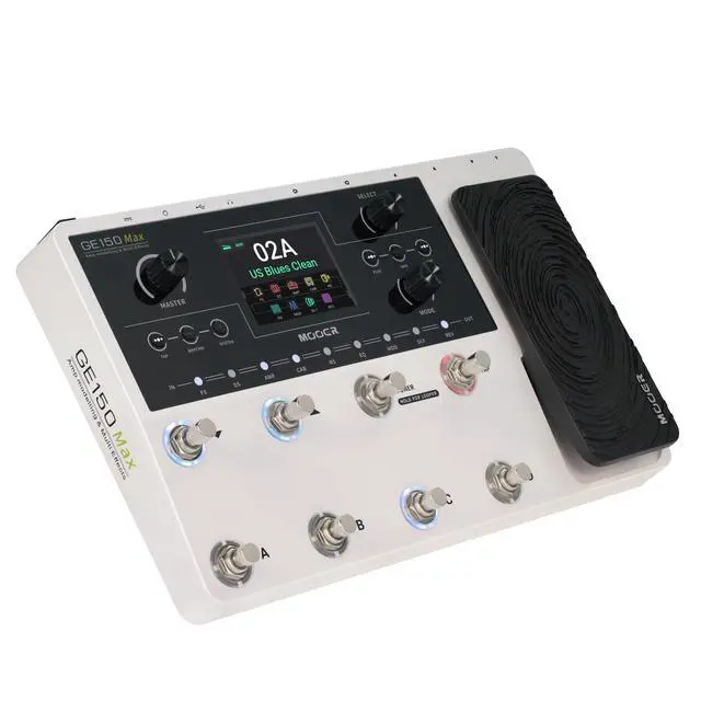 Alt view image 2 of 5 - GE150 Max New Era Guitar Amp Modelling Multi Effects Pedalboard All in one Floor Pedal for Studio Recording, Practice, Live Show