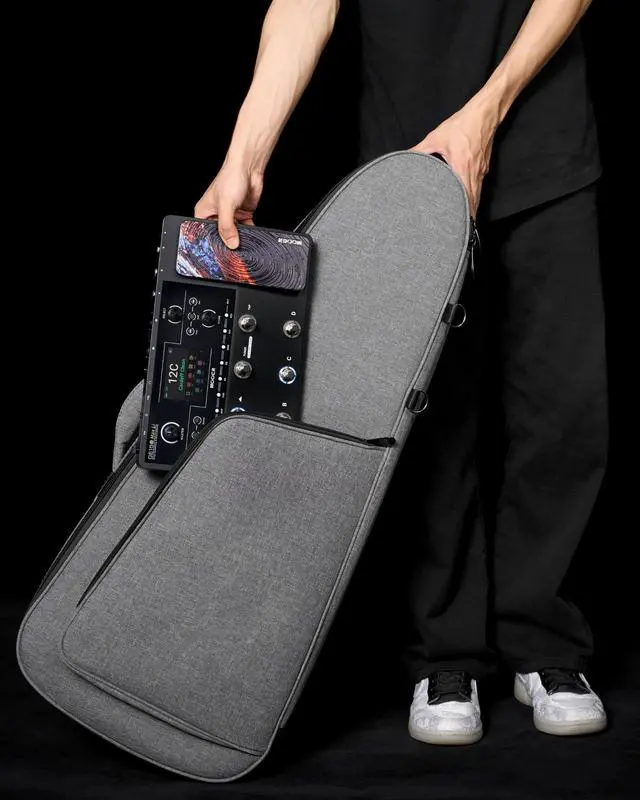 Alt view image 6 of 6 - GE150 Max Li Battery Powered Guitar Amp Modelling Multi Effects 8-Footswitch Floor Guitar FX Processor with XLR stereo output, OTG Audio Recording, CTRL Mode, Flexible Stage Pedal