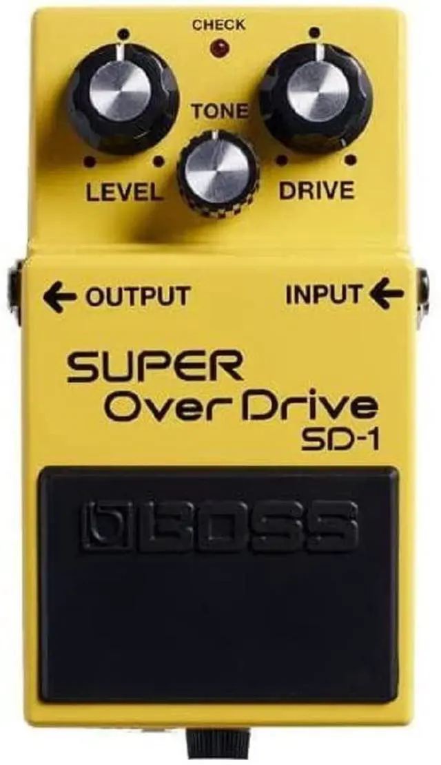 Alt view image 2 of 6 - SD-1 Super Overdrive Pedal & Ernie Ball Braided Instrument Cable, Straight/Angle, 10ft, Black (P06081)
