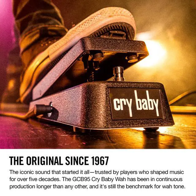 Alt view image 2 of 7 - Dunlop Original Cry Baby Standard Wah (GCB95)