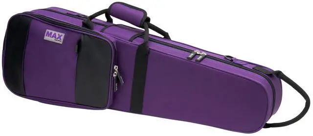 Main image of 4/4 Violin Shaped MAX Case, Model MX044PR Purple