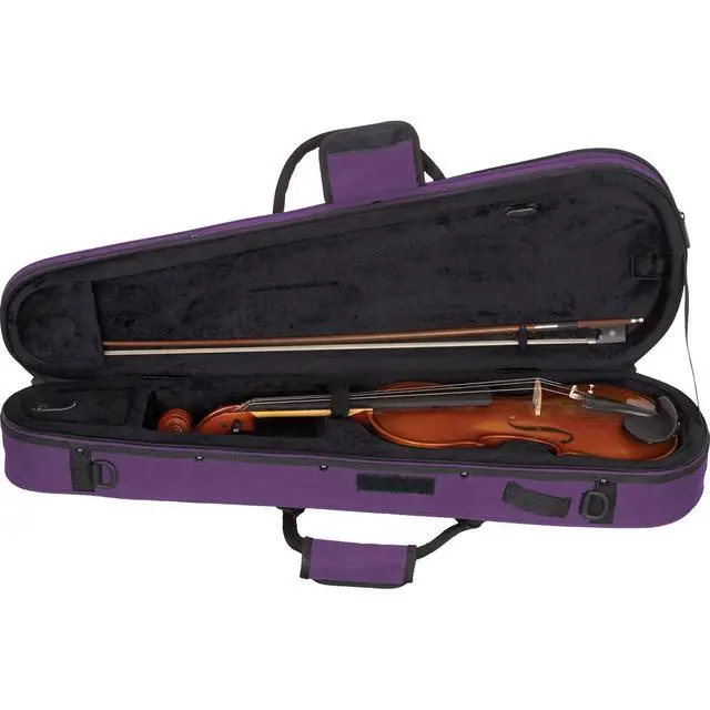 Alt view image 4 of 5 - 4/4 Violin Shaped MAX Case, Model MX044PR Purple