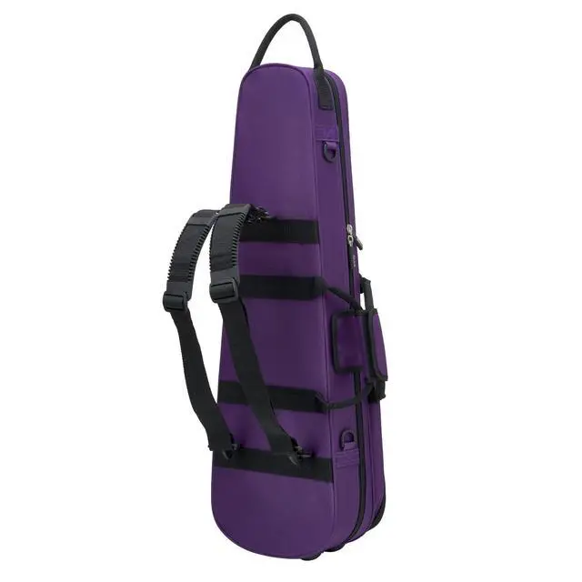Alt view image 5 of 5 - 4/4 Violin Shaped MAX Case, Model MX044PR Purple