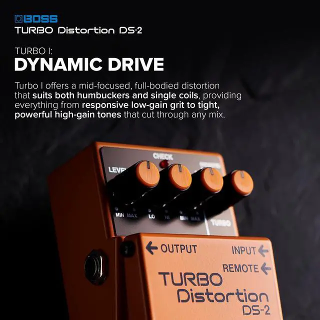 Alt view image 4 of 6 - DS-2 Turbo Distortion Pedal