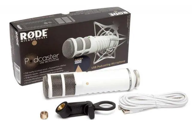 Main image of Podcaster, White