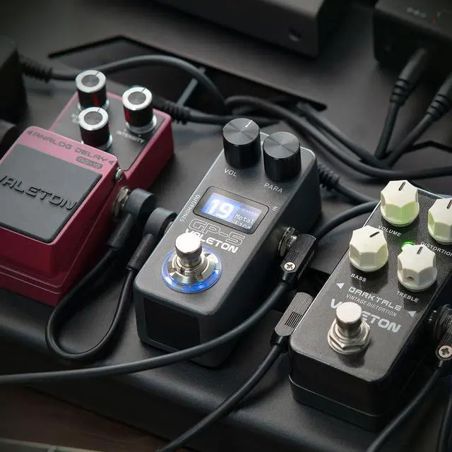 Alt view image 7 of 7 - GP-5 Super Compact Multi-Effects Processor & NAM/IR Loader Pedal(Incl 1PCS Additional TRS Cable By VOLKTONE)