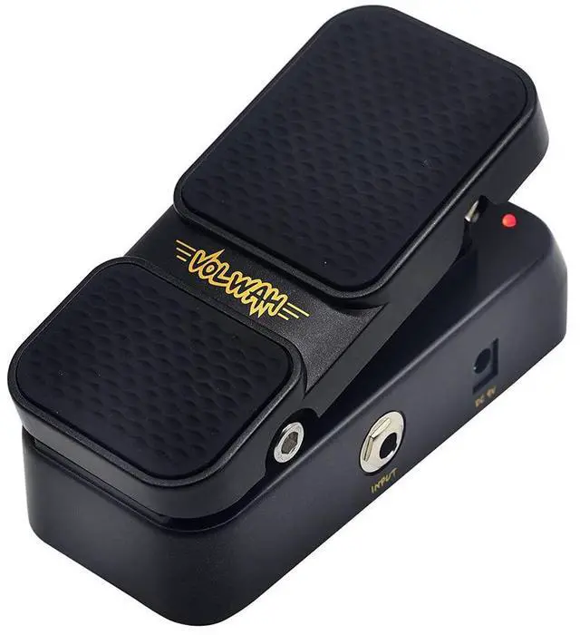 Main image of Active Volume & Wah Pedal, Mini 2 in 1 Combo Electric Guitar Effect Pedal with Wah Wah Active Volume Control 5.85"L x 2.58"W x 2.4"H - VolWah