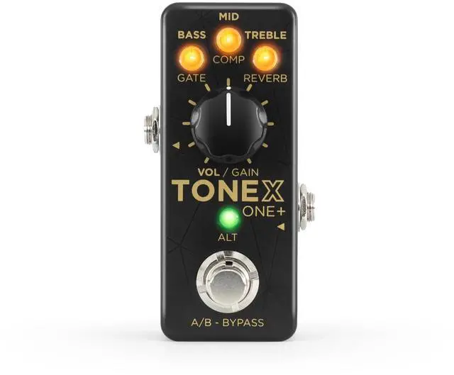 Main image of TONEX ONE+ AI Guitar Amp & Effects Pedal with Bluetooth Wireless Editing, MIDI Control, USB Audio Interface, 60,000+ Tone Models, Compact Amp Simulator Cab & Stompbox Modeler