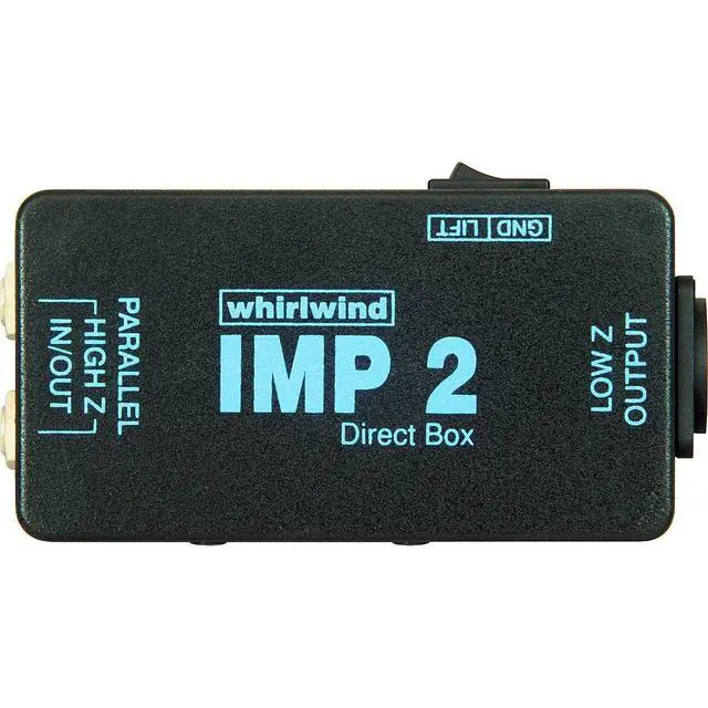 Alt view image 3 of 3 - IMP 2 1-Channel Passive Instrument Direct Box