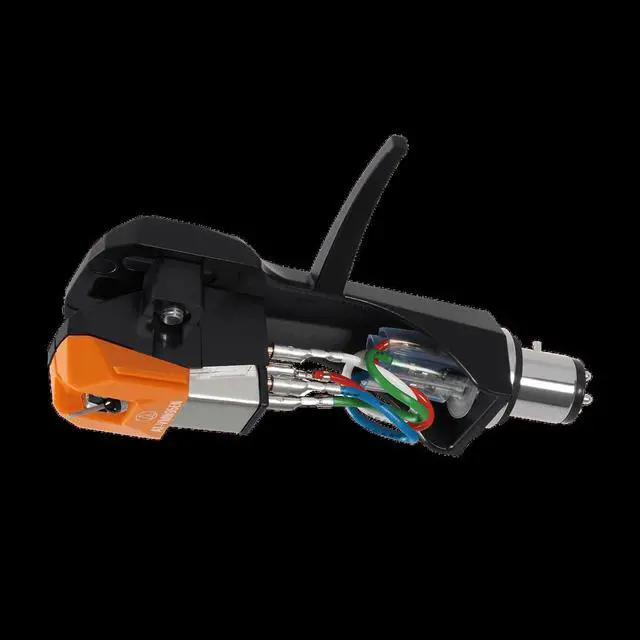 Alt view image 4 of 7 - AT-VM95EN/H Turntable Headshell/Cartridge Combo Kit Orange