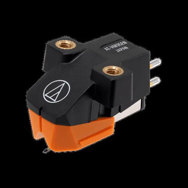 Alt view image 5 of 7 - AT-VM95EN/H Turntable Headshell/Cartridge Combo Kit Orange