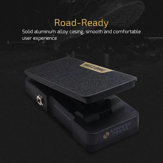 Alt view image 6 of 7 - Volume Expression 2 in 1 Guitar Effects Pedal Passive EXP Ampero Press Guitar Pedal(Included 1 PCS Additional 15 CM TS Cable)