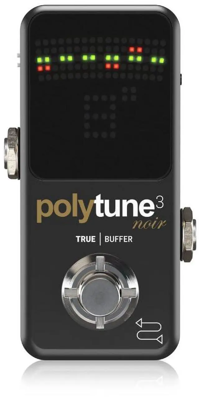 Main image of POLYTUNE 3 NOIR Tiny Polyphonic Tuner with Multiple Tuning Modes and Built-In BONAFIDE BUFFER