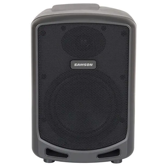 Alt view image 3 of 7 - Expedition Express Plus 75W Rechargeable Bluetooth Pa Speaker | 75W Peak, Rechargeable Battery Up to 20 Hrs, 3-Channel Mixer, Includes Wired Handheld Mic
