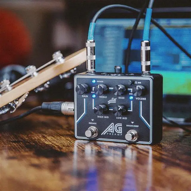 Alt view image 2 of 7 - AG Preamp/DI pedal