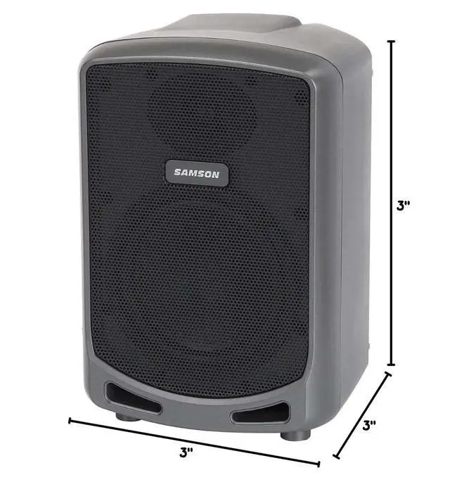 Alt view image 7 of 7 - Expedition Express Plus 75W Rechargeable Bluetooth Pa Speaker | 75W Peak, Rechargeable Battery Up to 20 Hrs, 3-Channel Mixer, Includes Wired Handheld Mic