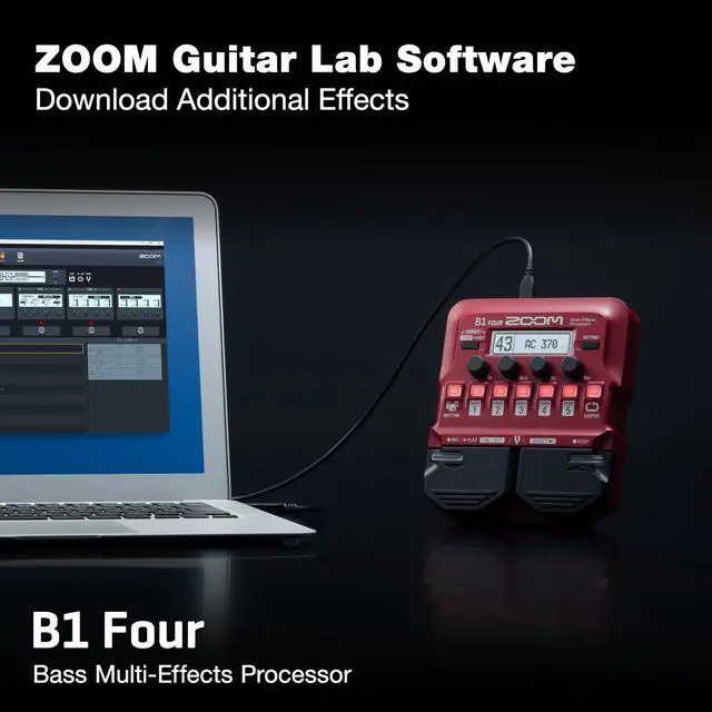 Alt view image 3 of 7 - B1 Four Bass Multi-Effects Processor with 70+ Effects & Amp Modeling