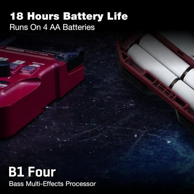 Alt view image 4 of 7 - B1 Four Bass Multi-Effects Processor with 70+ Effects & Amp Modeling