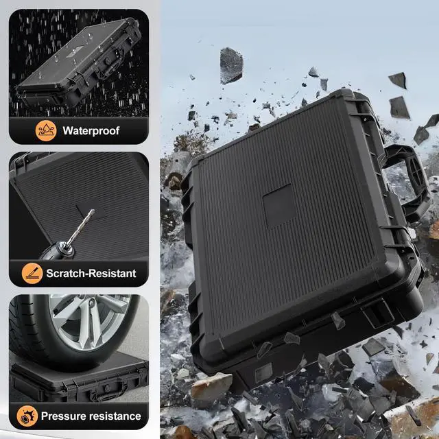 Alt view image 3 of 7 - DJ Controller Travel Case Compatible with Controller for DDJ-FLX4//DDJ200/DDJ-400/DDJ-SB3