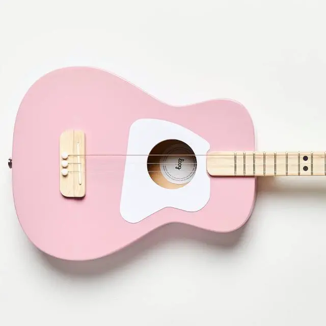 Alt view image 3 of 7 - Pro Acoustic kids Guitar 3-strings Ages 6+ Learning App and Lessons Included