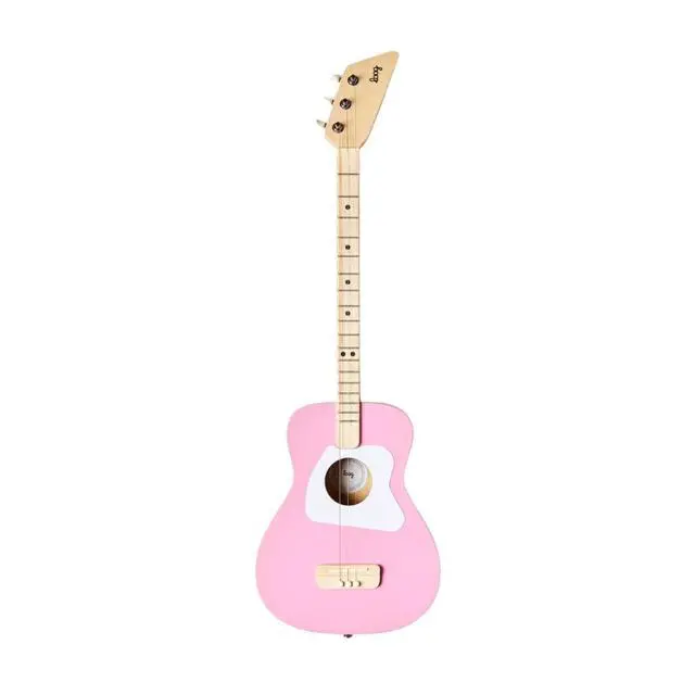 Alt view image 5 of 7 - Pro Acoustic kids Guitar 3-strings Ages 6+ Learning App and Lessons Included