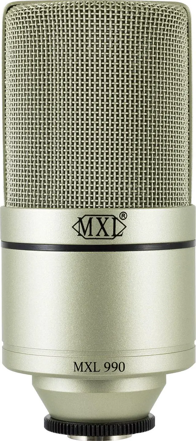 Alt view image 3 of 6 - 990/991 Large and Small Diaphragm Condenser Microphone Bundle Project/Home Studio Recording | XLR | Cardiod (Champagne)