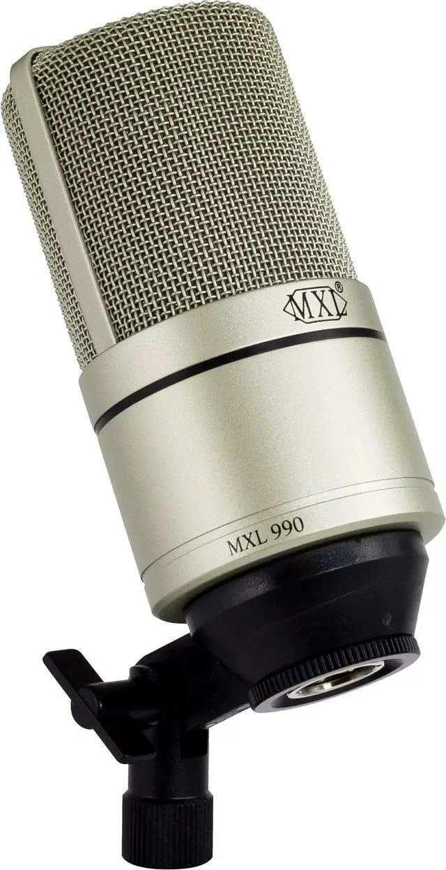 Alt view image 6 of 6 - 990/991 Large and Small Diaphragm Condenser Microphone Bundle Project/Home Studio Recording | XLR | Cardiod (Champagne)