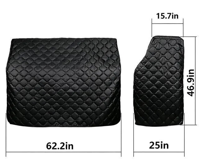 Alt view image 2 of 6 - Upright Piano Cover-Thick Cotton Lining, Waterproof, Dustproof, Sunscreen, Anti-collision-Protection of Piano Aging-Washable Piano Full Cover