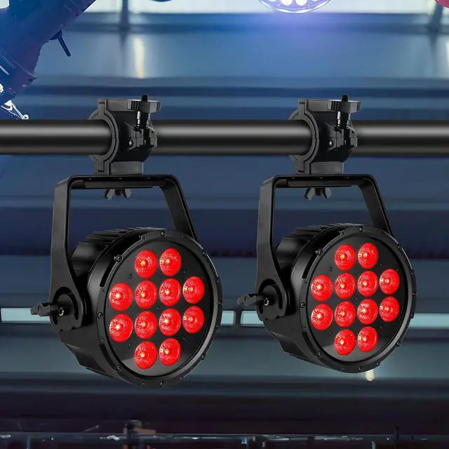 Alt view image 7 of 7 - Stage Light Clamp 10 Pack, 33lb Plastic DJ Truss Clamps for Stage | Truss Clamp for Stage Lights Studio Theater, 1" lighting O clamp Fit 3 Size Pipe Diameter: 25mm 38mm 50mm