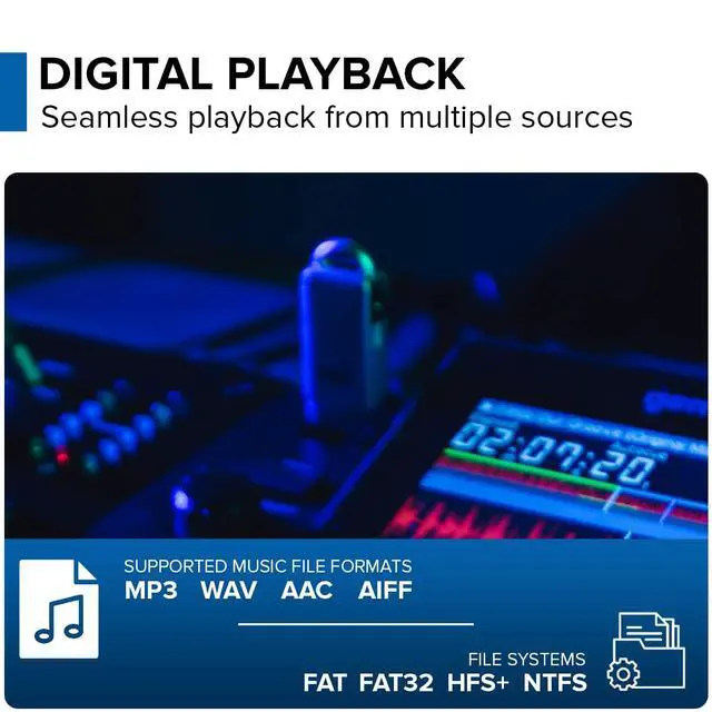 Alt view image 3 of 6 - Standalone DJ Media Player, USB & MIDI (MDJ-500) | Standalone USB media player or MIDI - 4 hot cues, auto loops - full-color display - V-Case software