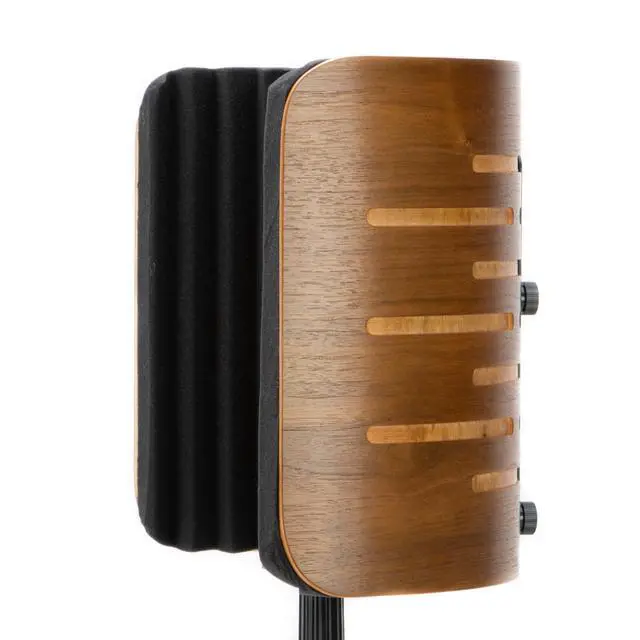 Alt view image 2 of 7 - AS50 Acousti-Shield Stand Mounted Enclosure in walnut finish