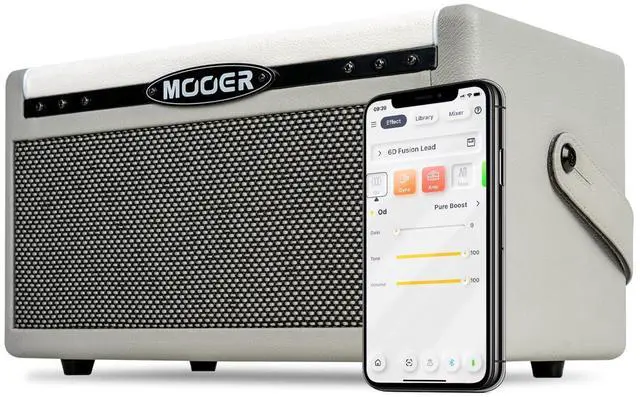 Main image of SD30i Smart Guitar Amp AI Preset Portable Practice Amplifier | 30W Stereo Sound, 5Hrs Bettary Life, with 101 Effects, 80s Looper and 40 Drummer for Electric Guitar