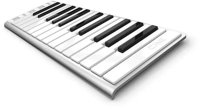 Alt view image 4 of 7 - Xkey 25 USB MIDI Keyboard - Apple-Style Ultra-Thin Aluminum Frame, 25 Full-Size Velocity-Sensitive Keys, Polyphonic Aftertouch, Ultra-Low Latency, Simply Plug & Play on iPad, iPhone, Mac, PC