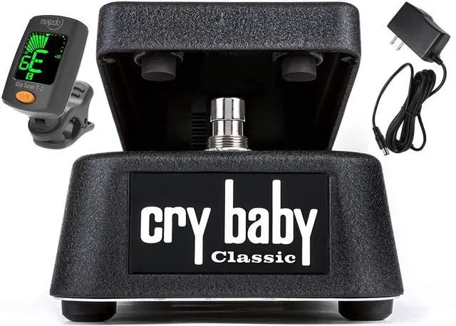 Main image of Dunlop GCB95F Cry Baby Classic Wah Pedal Bundle with Power Supply and Tuner