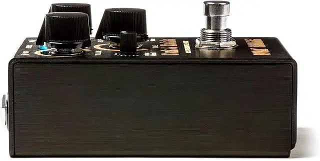 Alt view image 5 of 7 - Way Huge Smalls WM91 Pork & Pickle Bass Overdrive & Fuzz Pedal Bundle with 2 MXR Patch Cables and Power Supply(WM41)