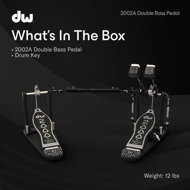 Alt view image 6 of 6 - DW 2000 Series Double Bass Pedal