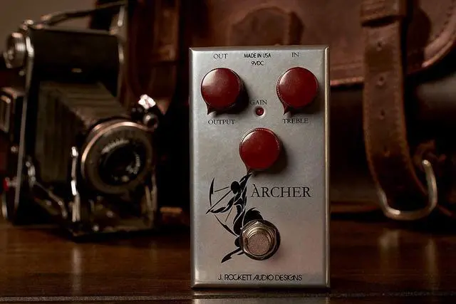 Alt view image 5 of 6 - Tour Series Archer Overdrive and Boost Guitar Effects Pedal