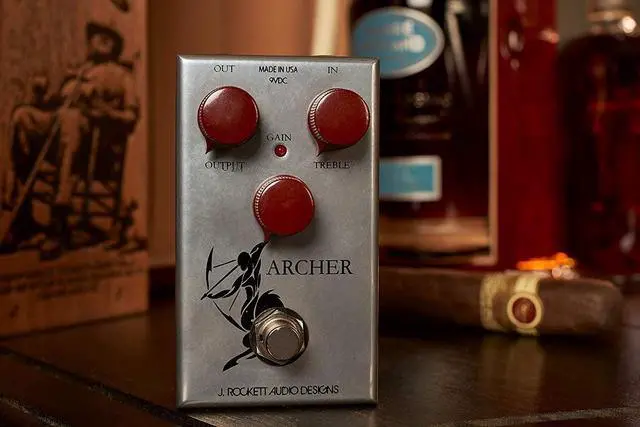 Alt view image 6 of 6 - Tour Series Archer Overdrive and Boost Guitar Effects Pedal