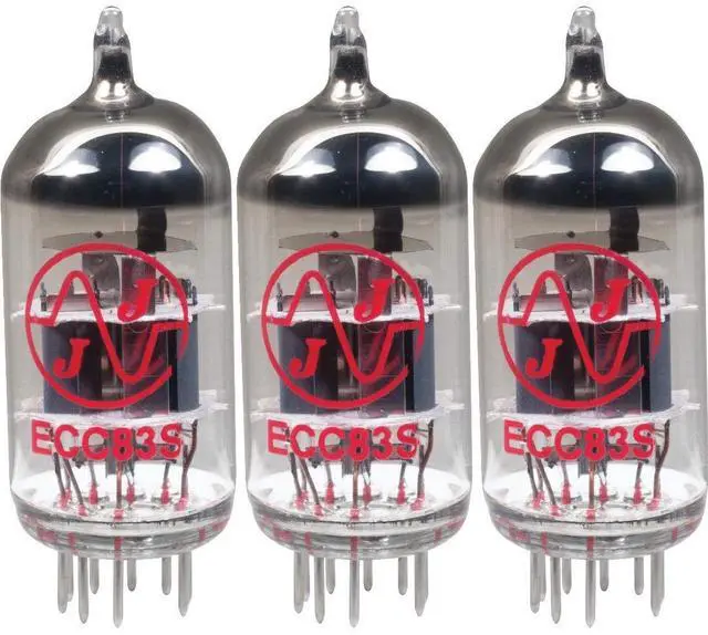 Main image of JJ 12AX7 / ECC83 Preamp Vacuum Tubes (Three Pack)
