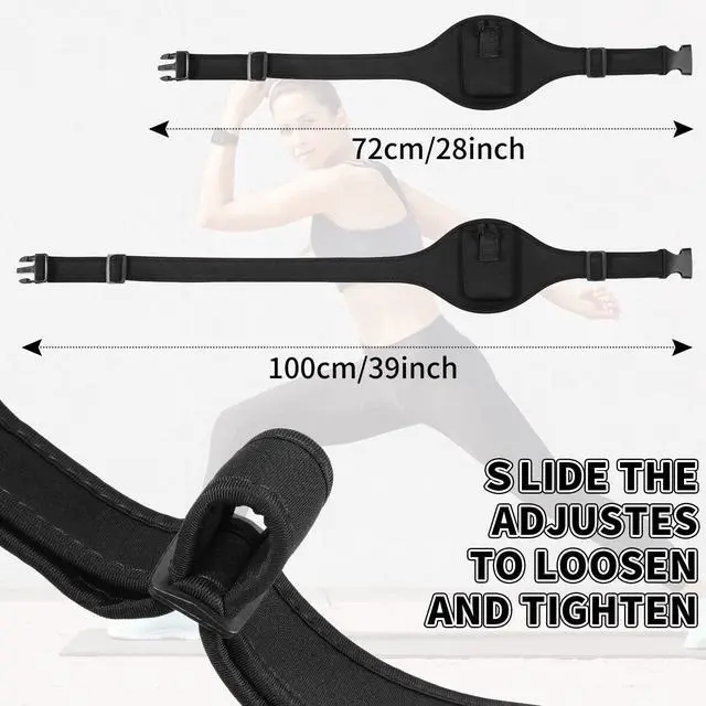 Alt view image 2 of 7 - 12 Pack Mic Belt Wireless for Theatre Neoprene Microphone Holder with Anti Dropping Strap Sweat Absorbent Belt Waistband Bag for Fitness Instructor Vertical Speaker