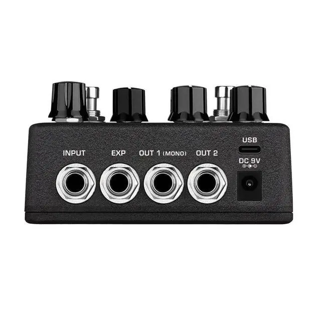 Alt view image 3 of 6 - NDD-7 TAPE ECHO Delay Effects Pedal,Up to 1600ms Stereo Delay Time,7 Repro-Tape Heads Combinations and Reverb, Authentic Tape Echo Emulation, 40-Second Stereo Phrase Looper